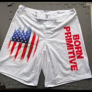 Born Primitive Patriotic mens shorts size 36 CrossFit